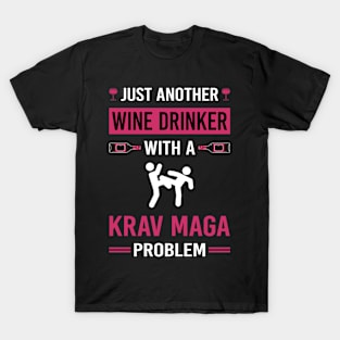 Wine Drinker Krav Maga T-Shirt